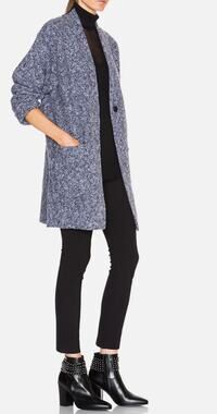 Rag & Bone Diana Wool Blend Knit Sweater Cardigan Oversized Coat Medium